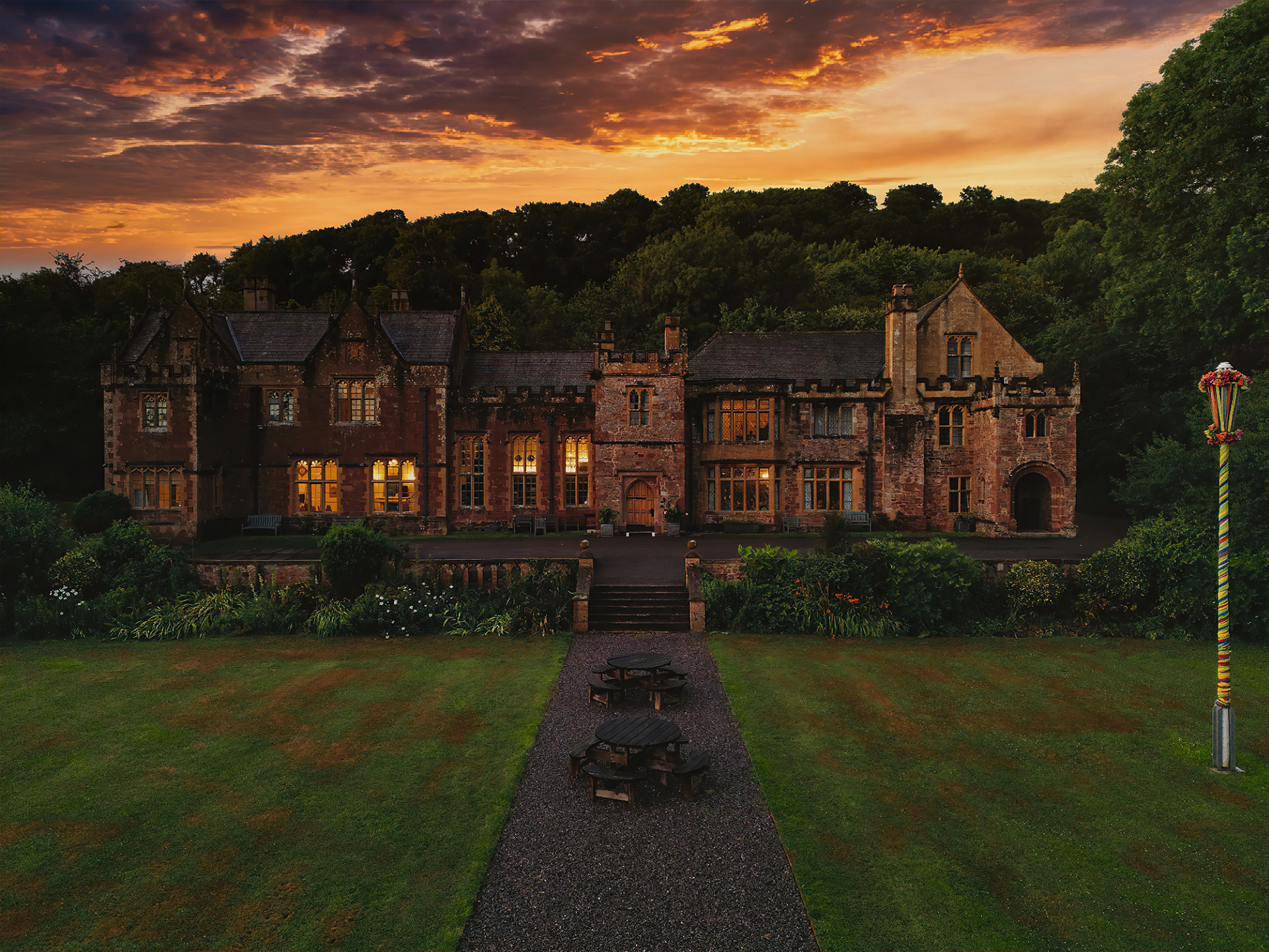 Le manoir de Halsway Manor !