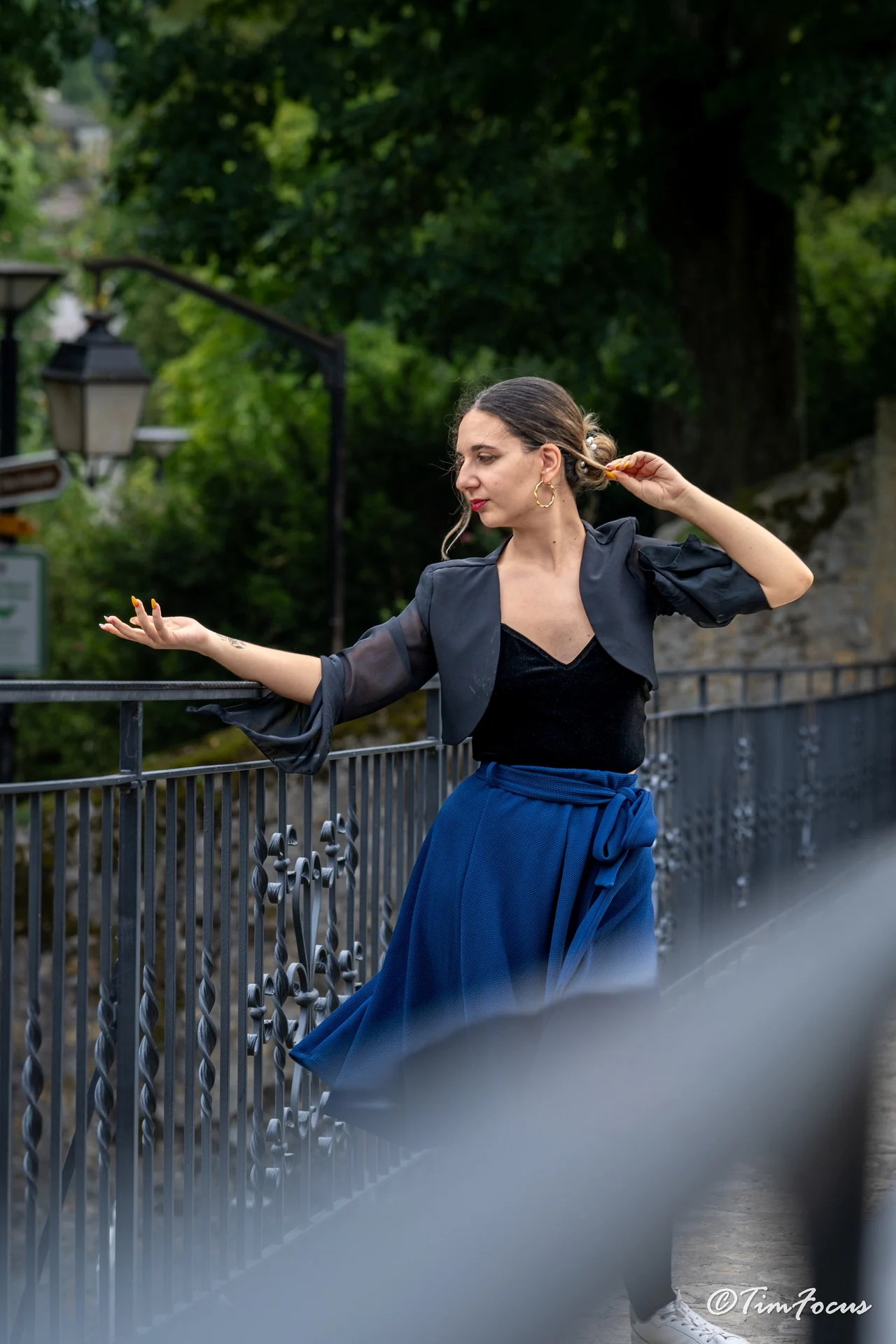 Portrait solo en extérieur à Neuchâtel