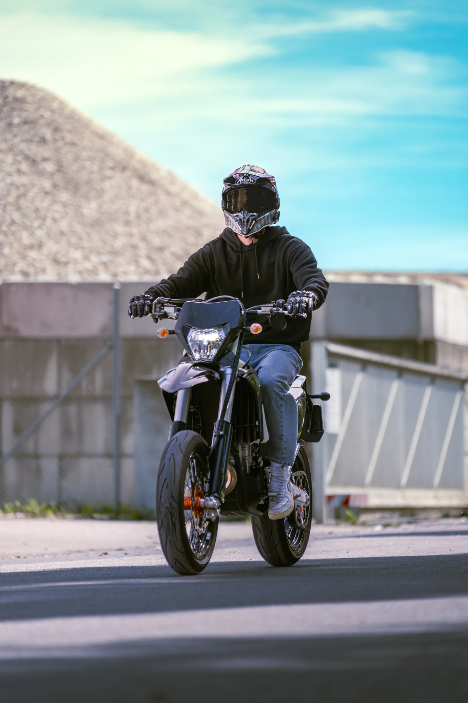 Matthieu et sa moto, séance photographique TimFocus